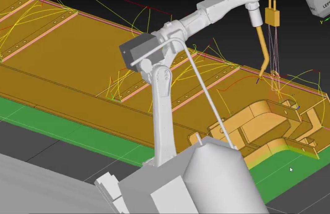 鋼結構工件免示教編程焊接機器人圖紙導入焊接